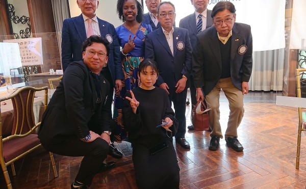 米山記念奨学生　最後の卓話